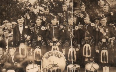 100 years of the North Bay Pipes and Drums book launch and free performance tonight