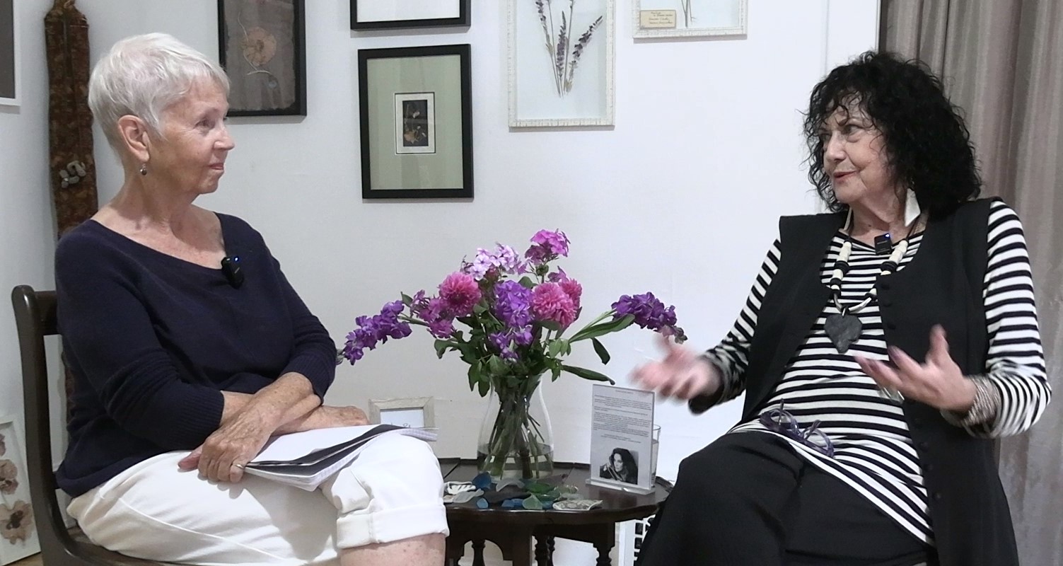nancy avery interviews rhondi palangio model artist actress jewelry designer