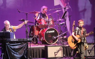 Don Delorme and grandson Leo shine on Capitol Centre stage celebrating 100 years of music